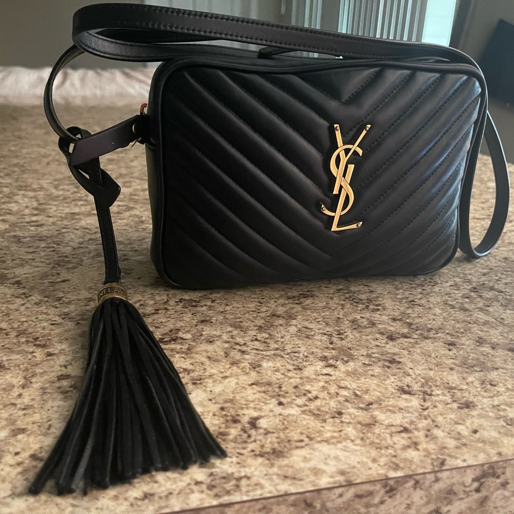 Saint Laurent Lou Medium Camera Bag Calfskin